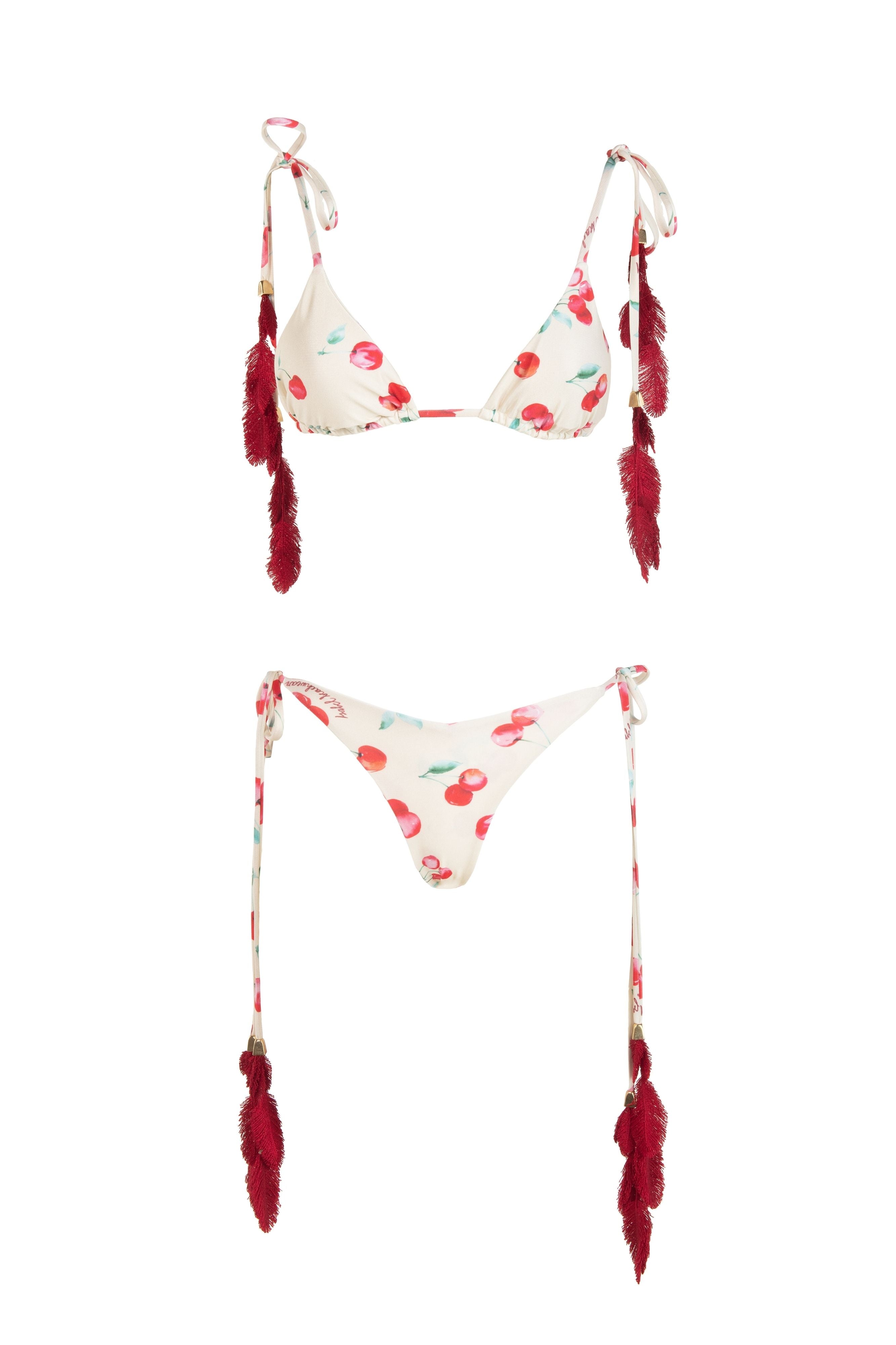 PLUMAGE BIKINI MINI CHERRY