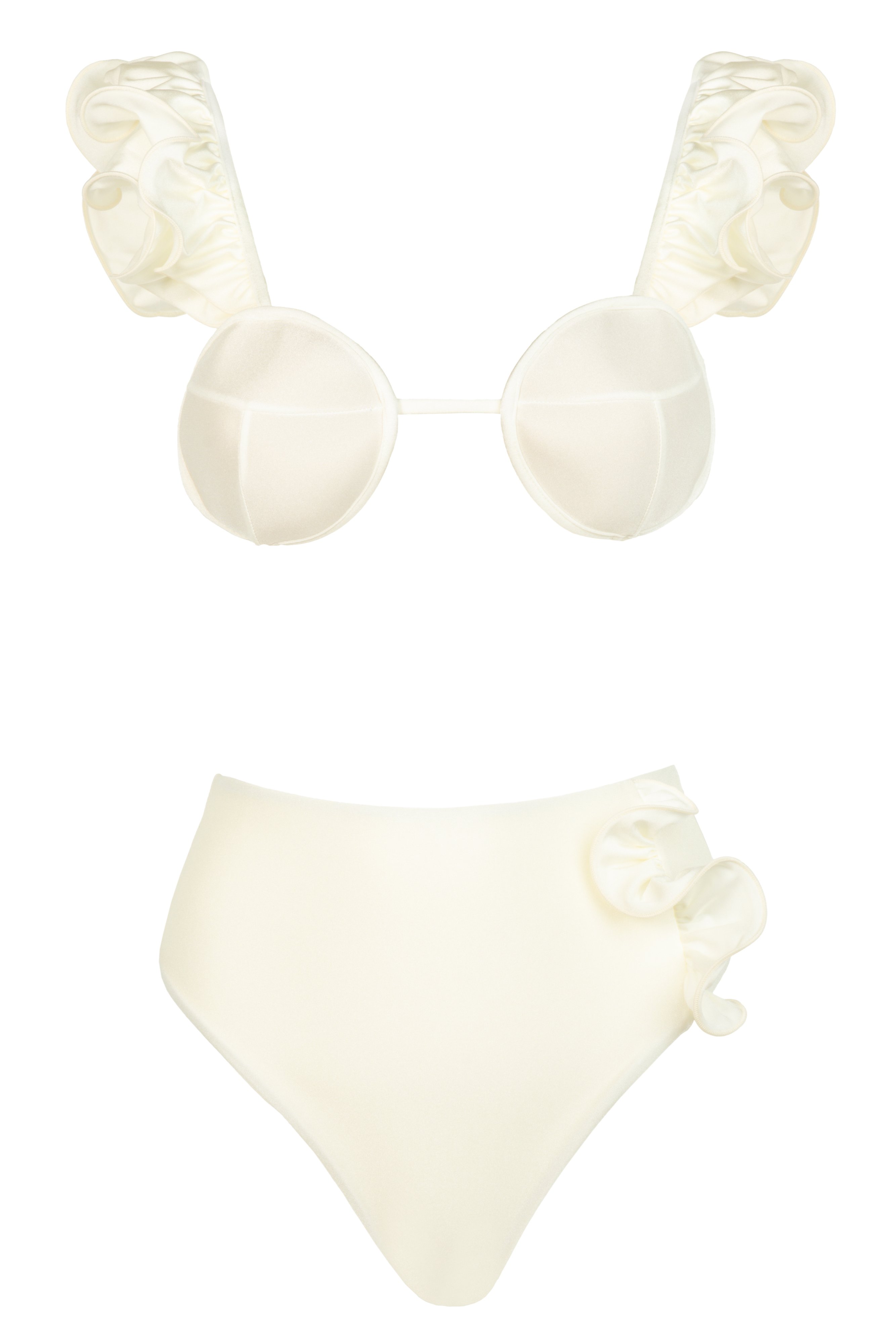SHELL BIKINI IVORY