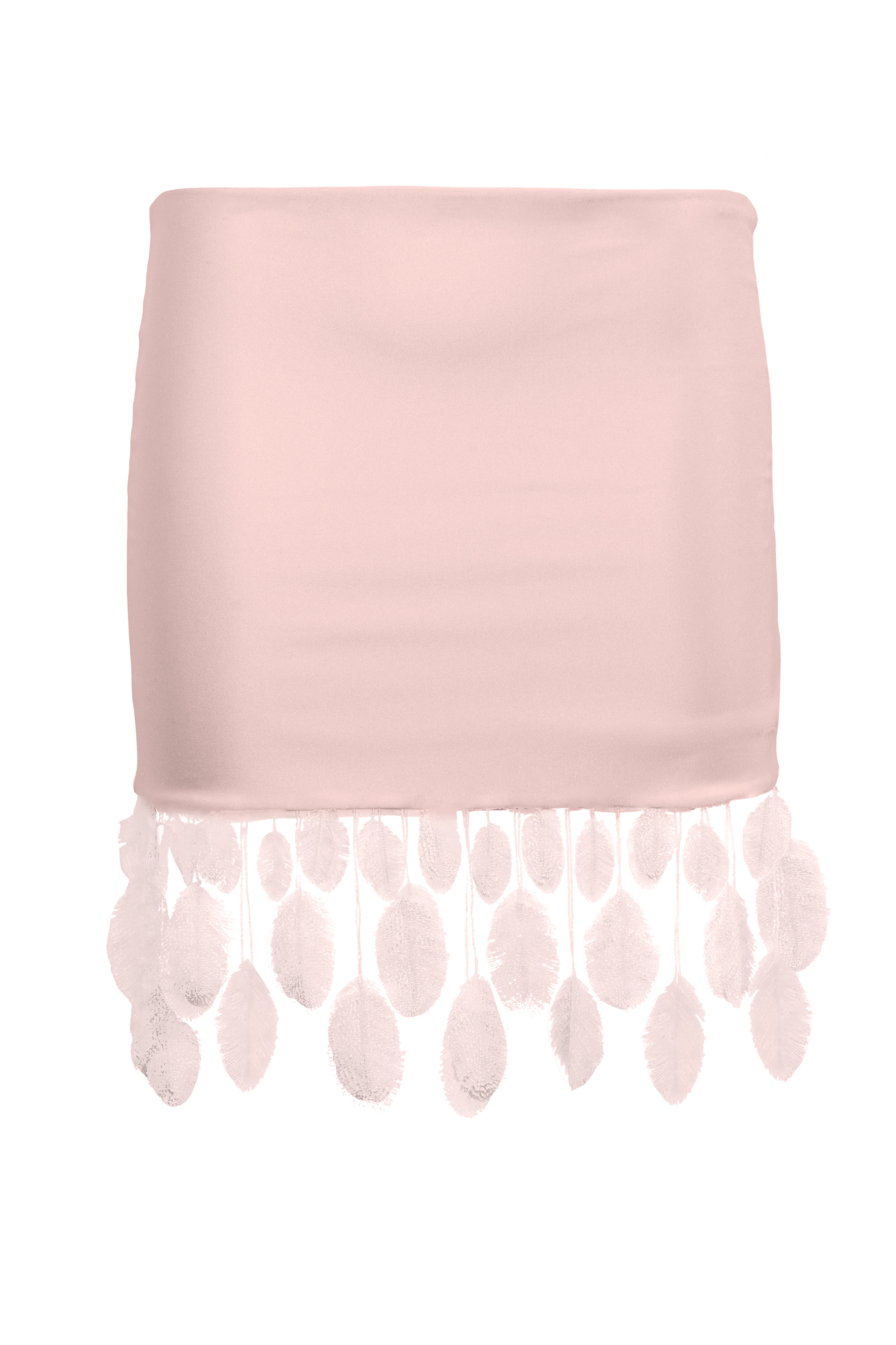 MINI SKIRT PLUMAGE DESERT ROSE