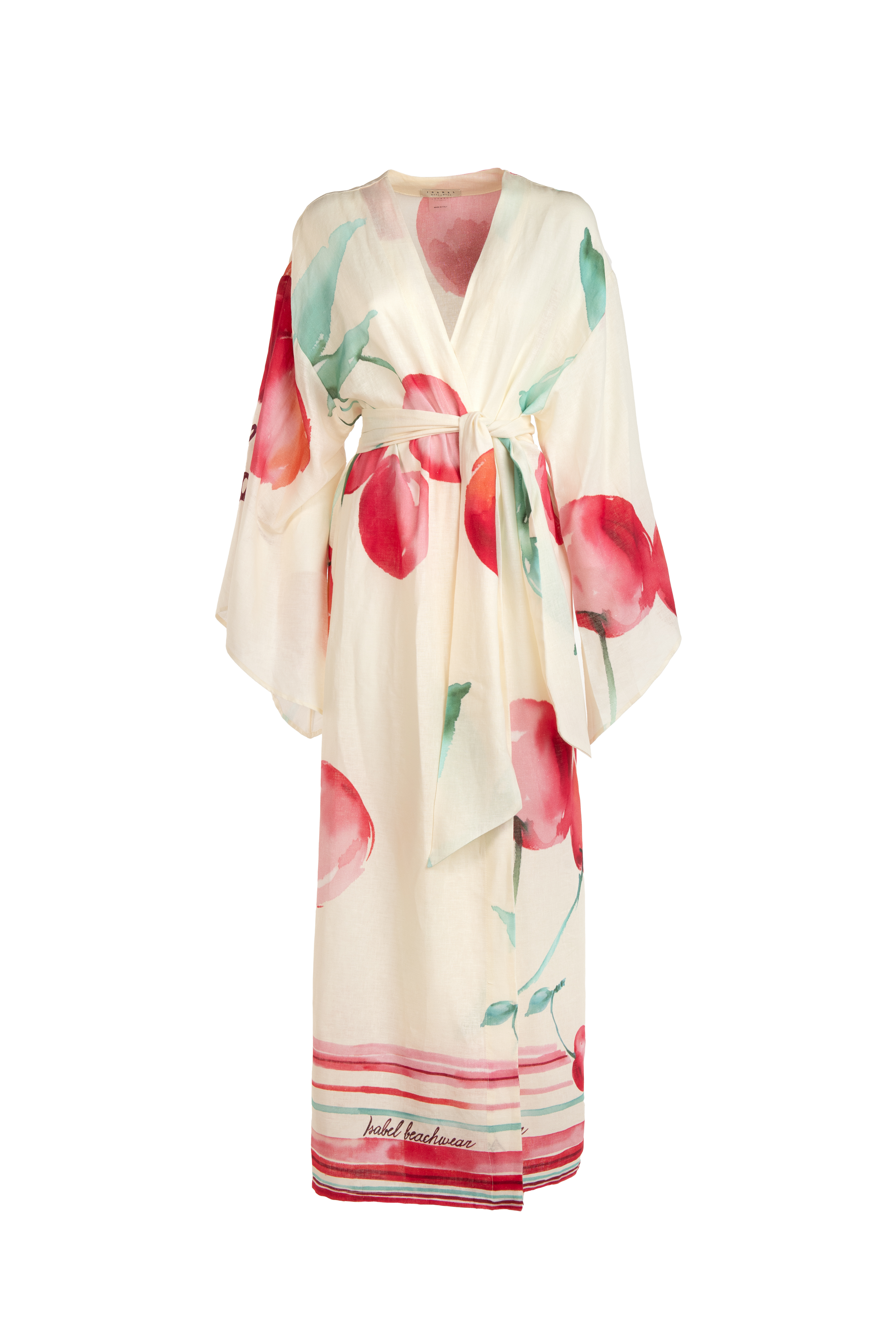 KIMONO MAXI LINO CHERRY