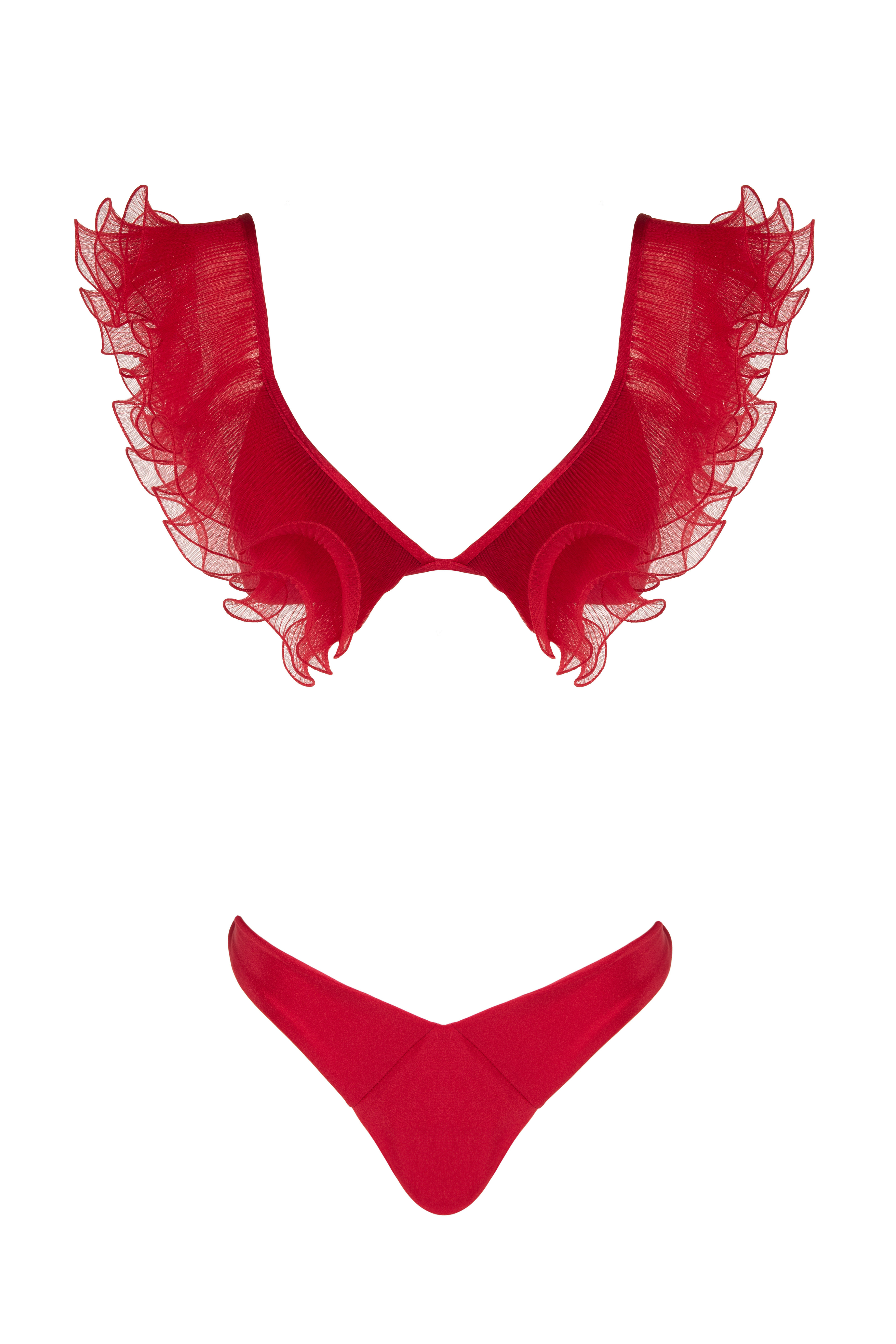 ISABEL BIKINI CHERRY RED