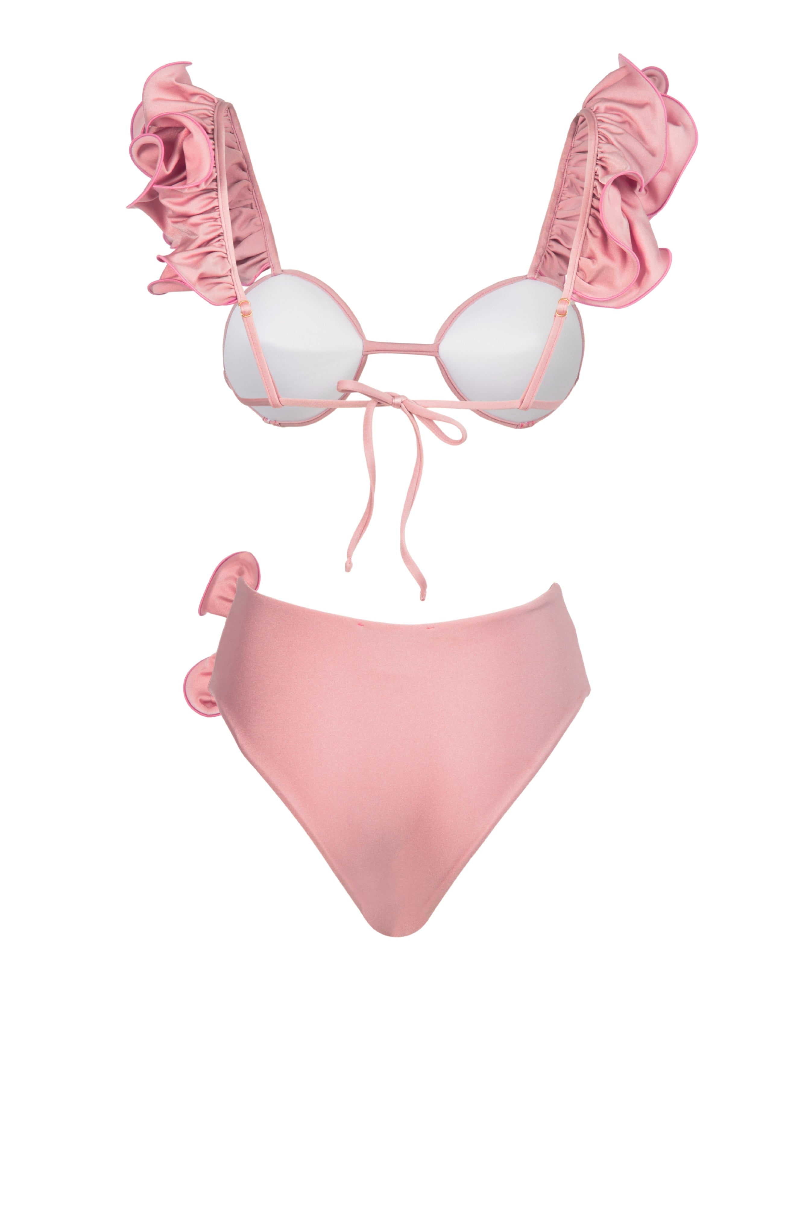 SHELL BIKINI WARM PINK
