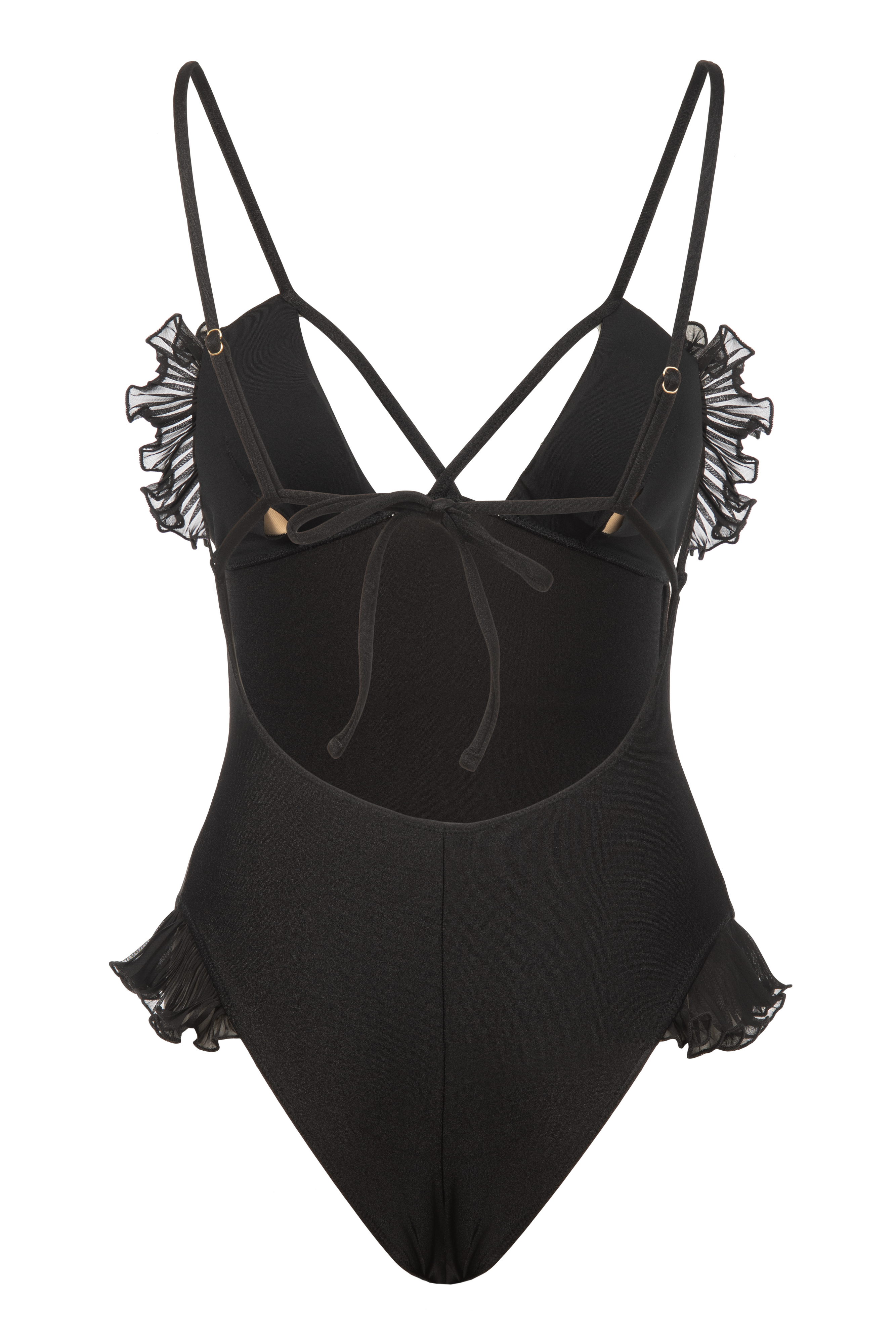 REBEL TRIKINI BLACK