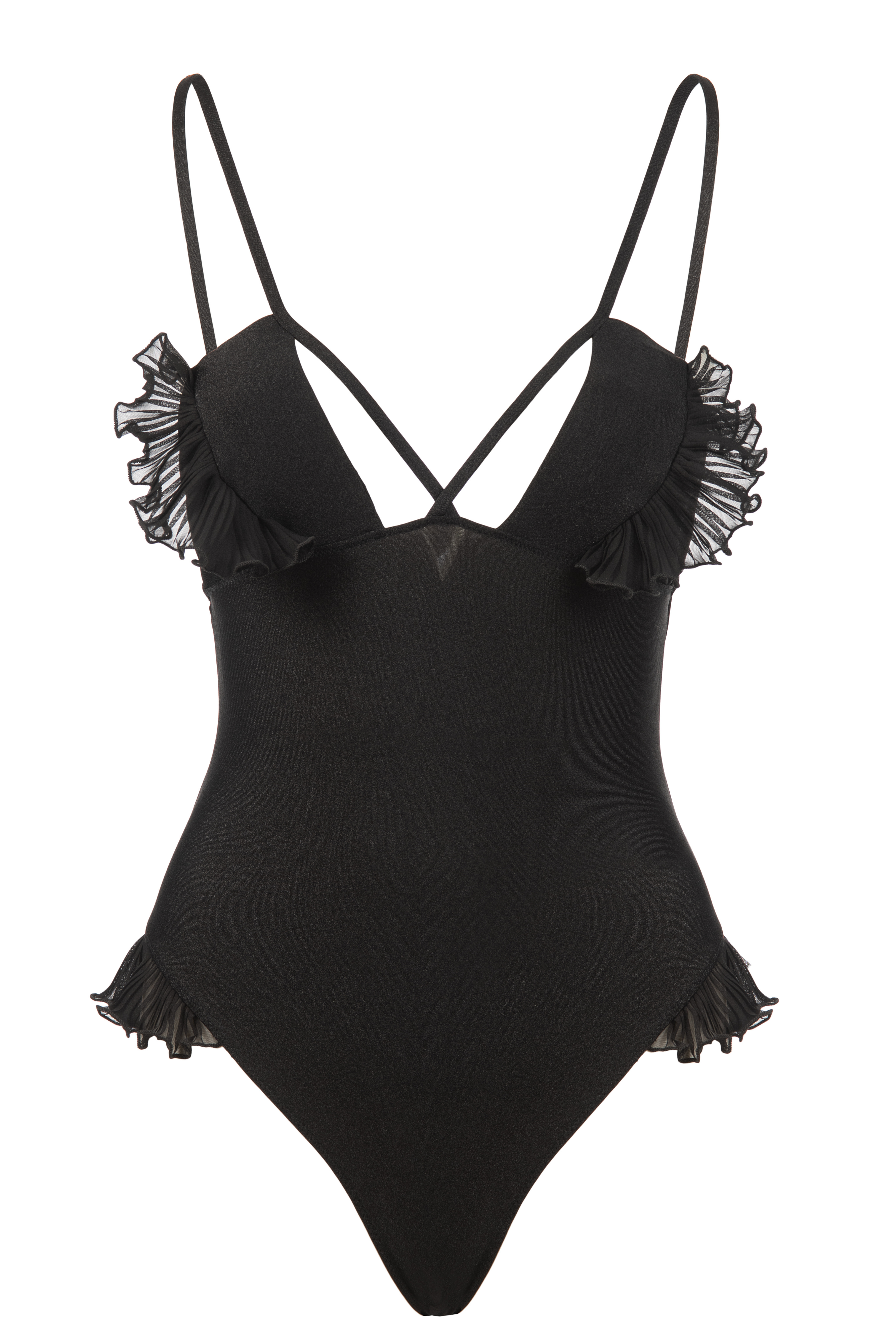 REBEL TRIKINI BLACK