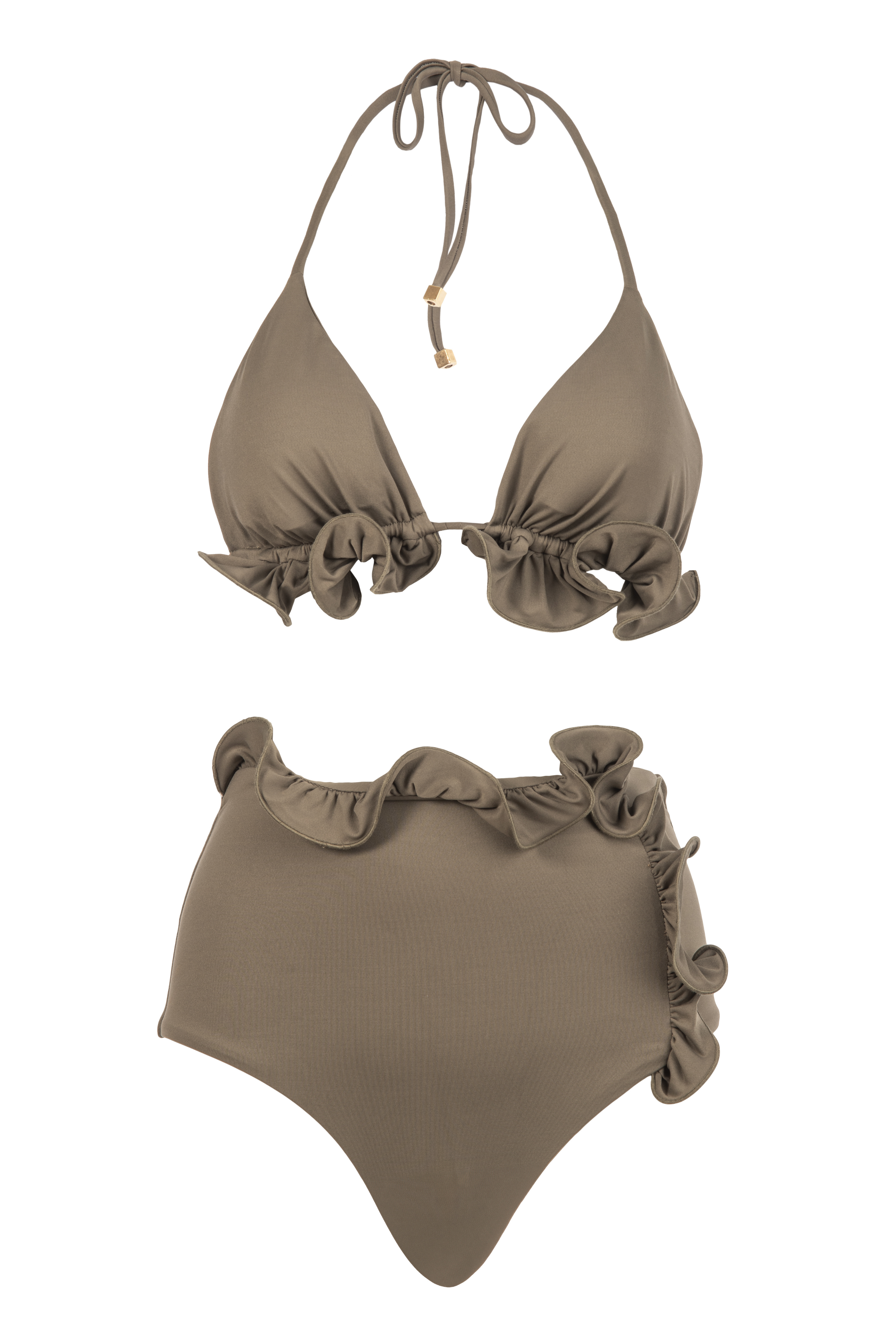 WAVE BIKINI SAFARI GREEN
