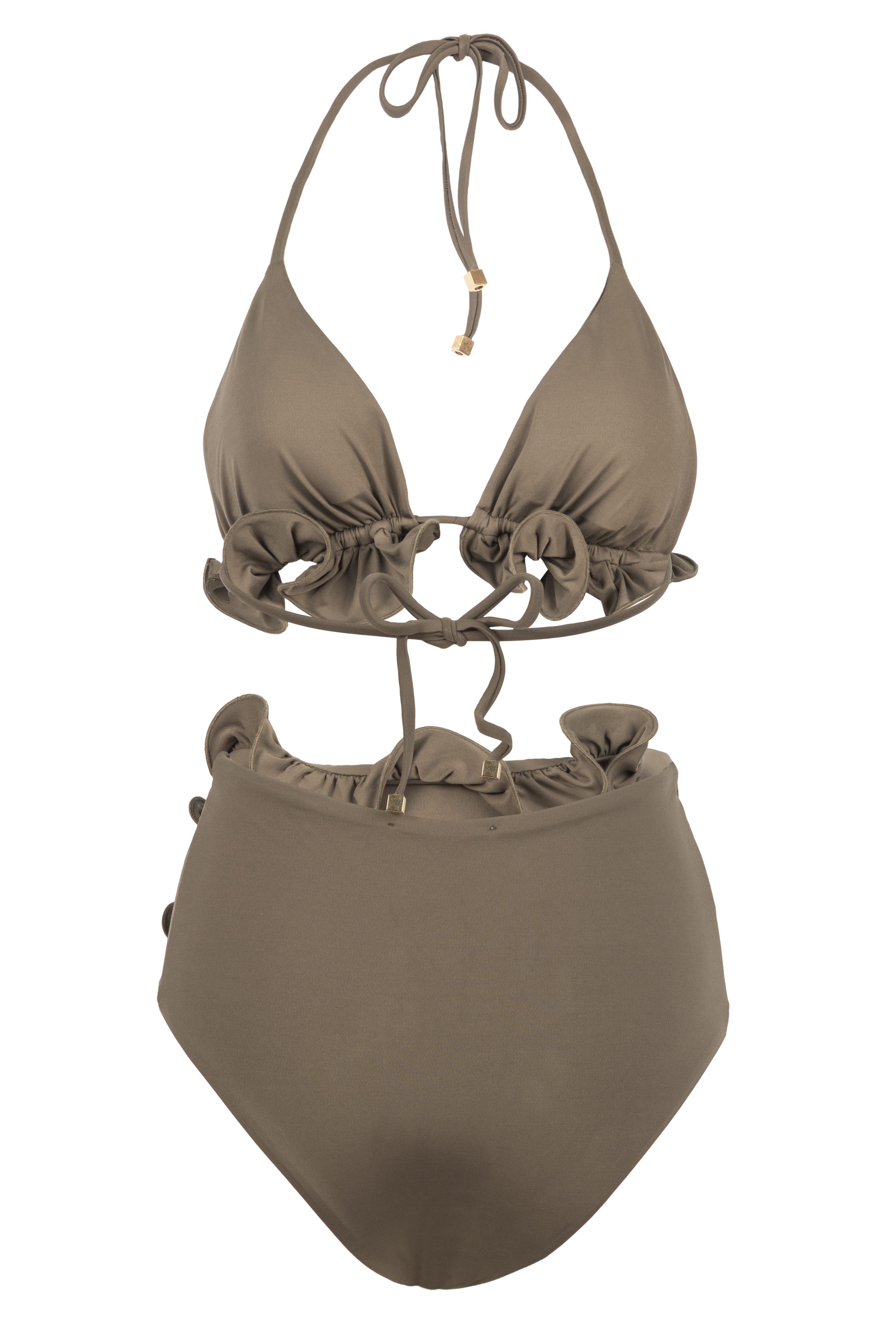 WAVE BIKINI SAFARI GREEN