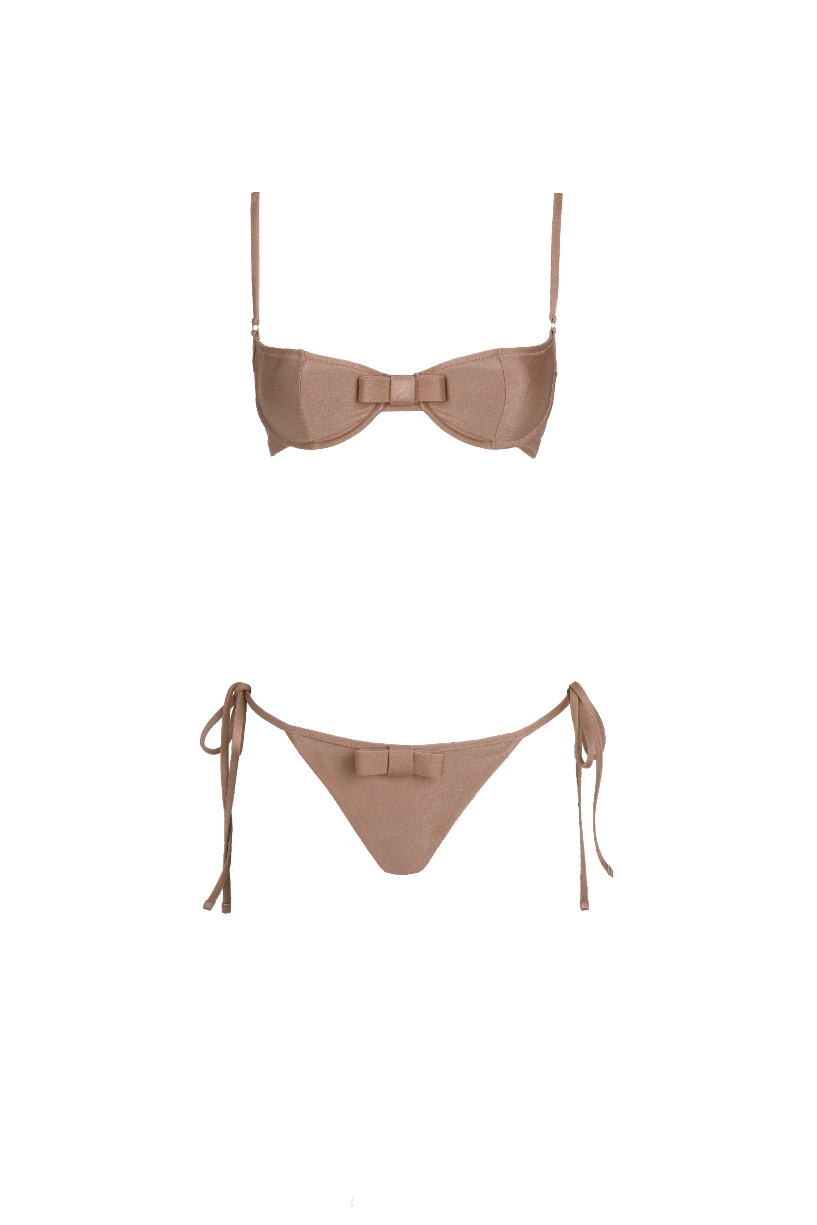 ELLEN BALCONETTE COCONUT BROWN