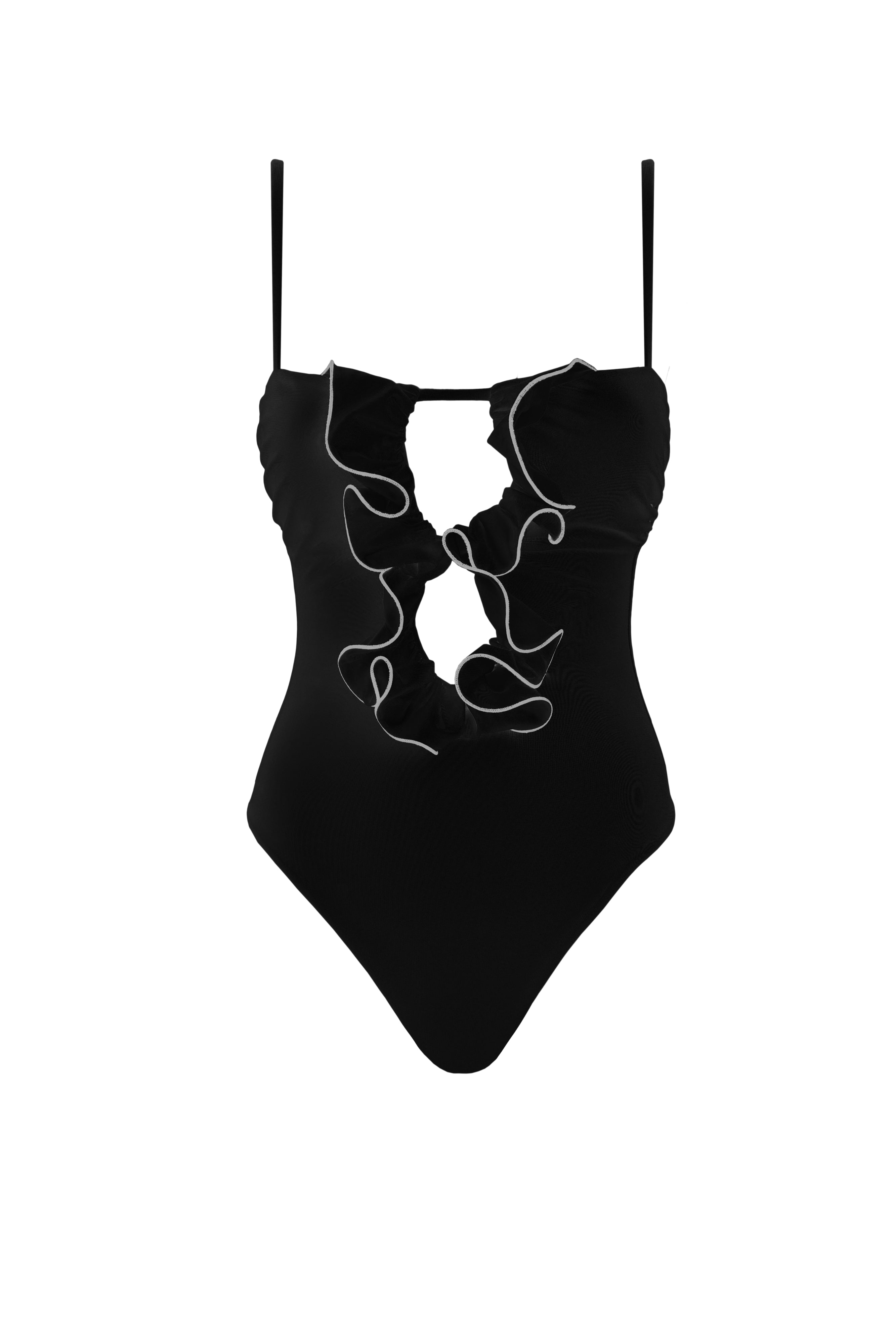 MERMAID ONEPIECE LYCRA BLACK - ALMOND