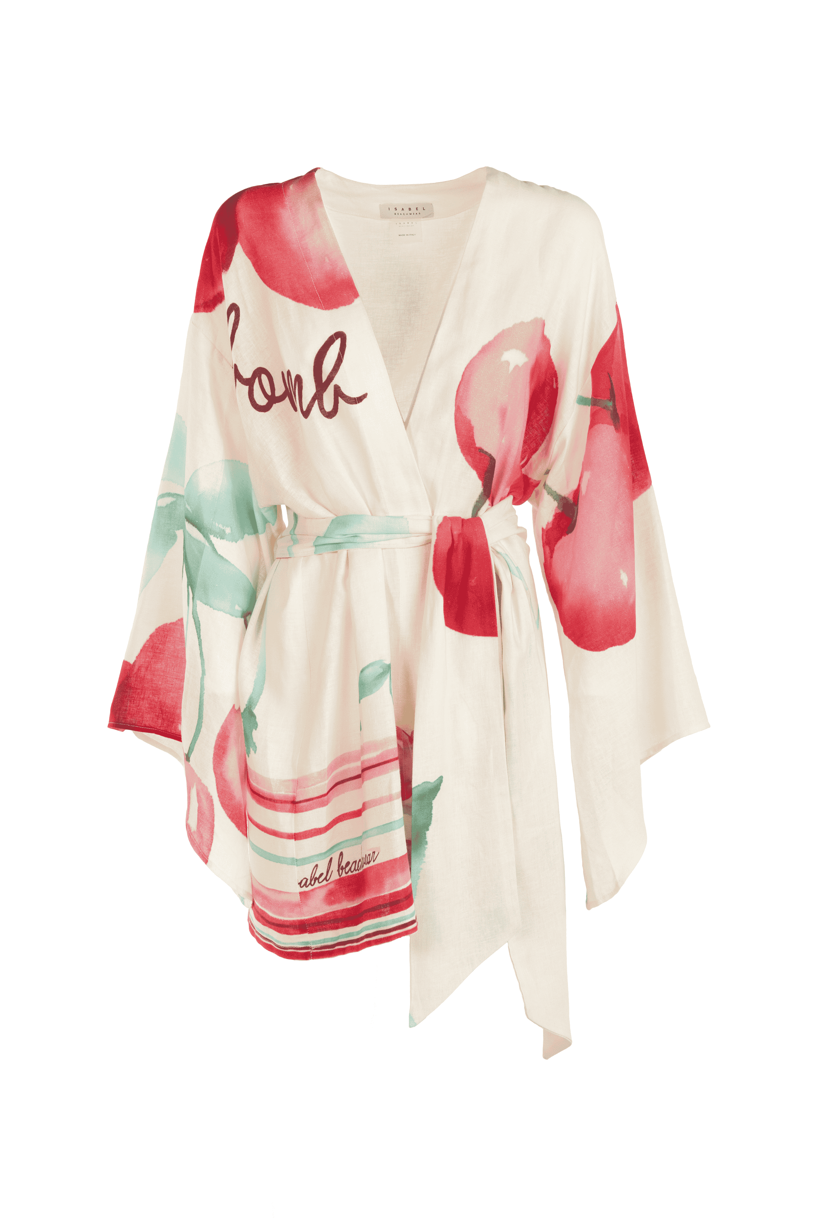 KIMONO SHORT LINO CHERRY