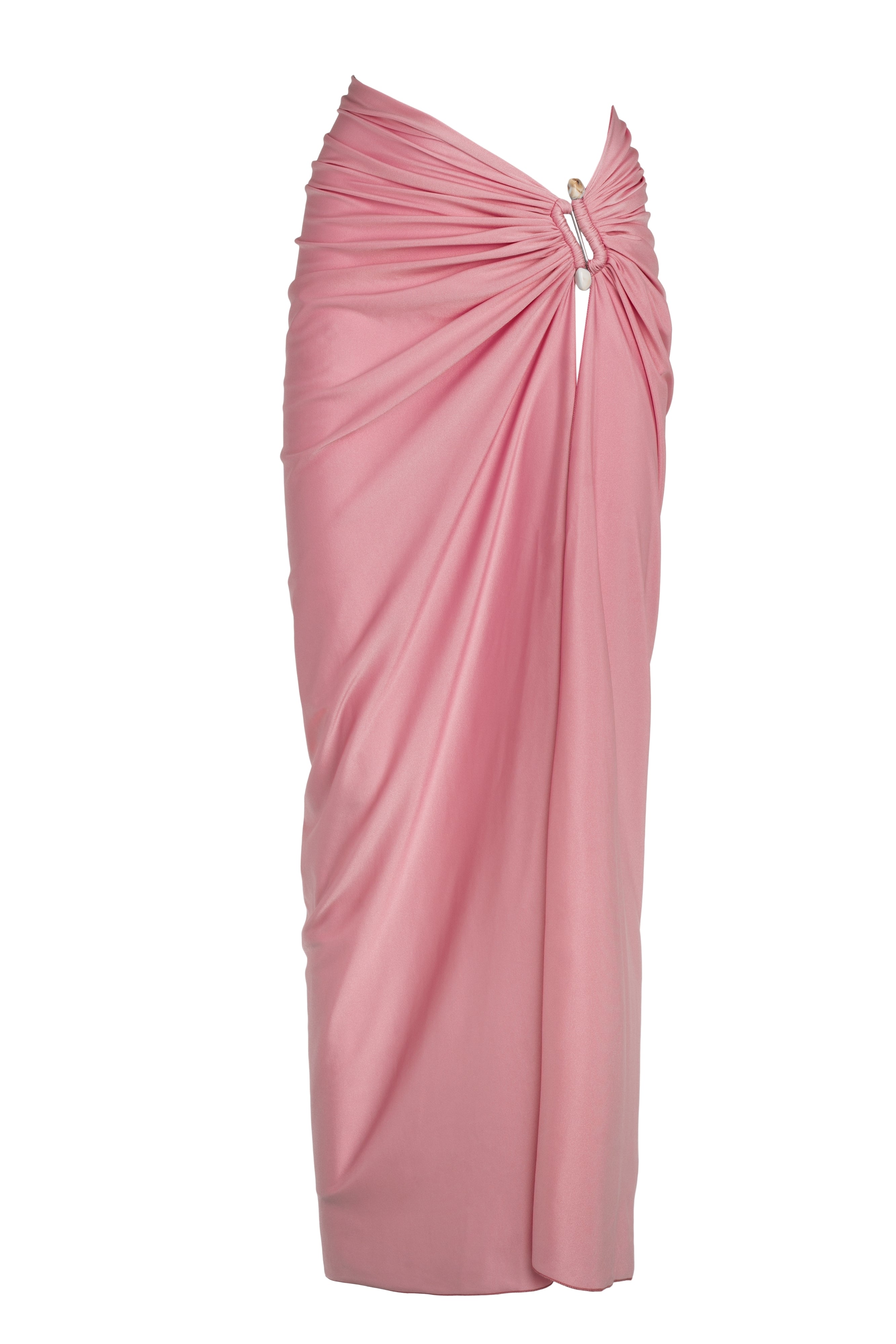 BAMBOO MIDI RING LYCRA WARM PINK