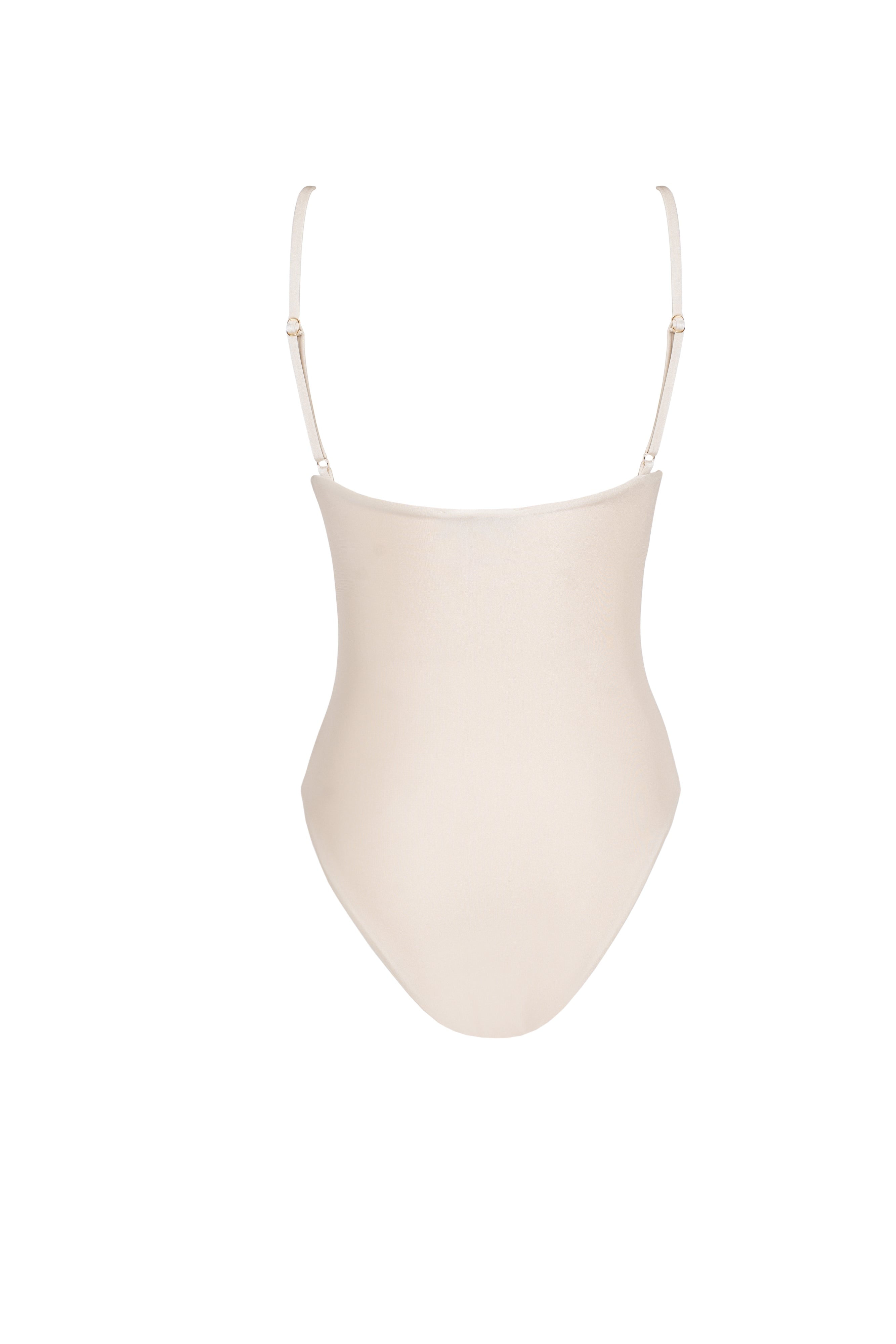 MERMAID ONEPIECE LYCRA ALMOND- BLACK