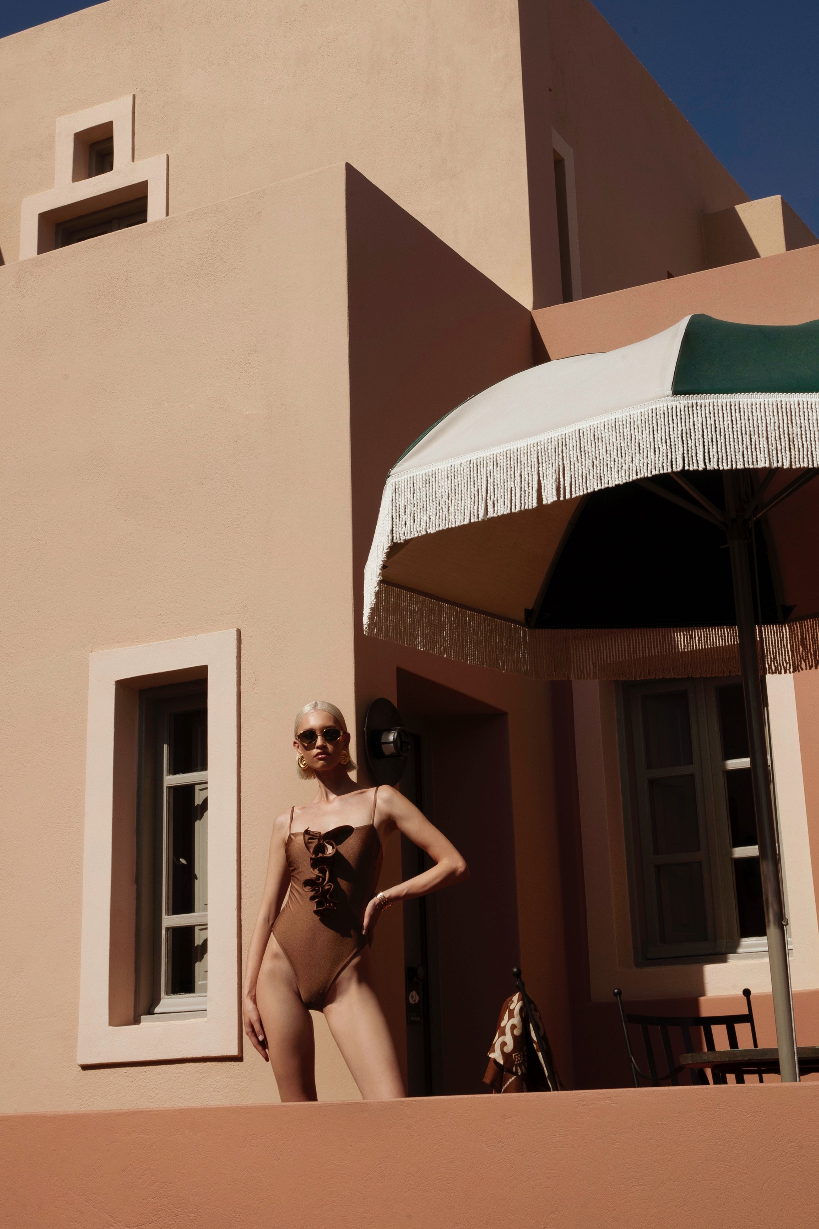 MERMAID ONEPIECE COCONUT BROWN