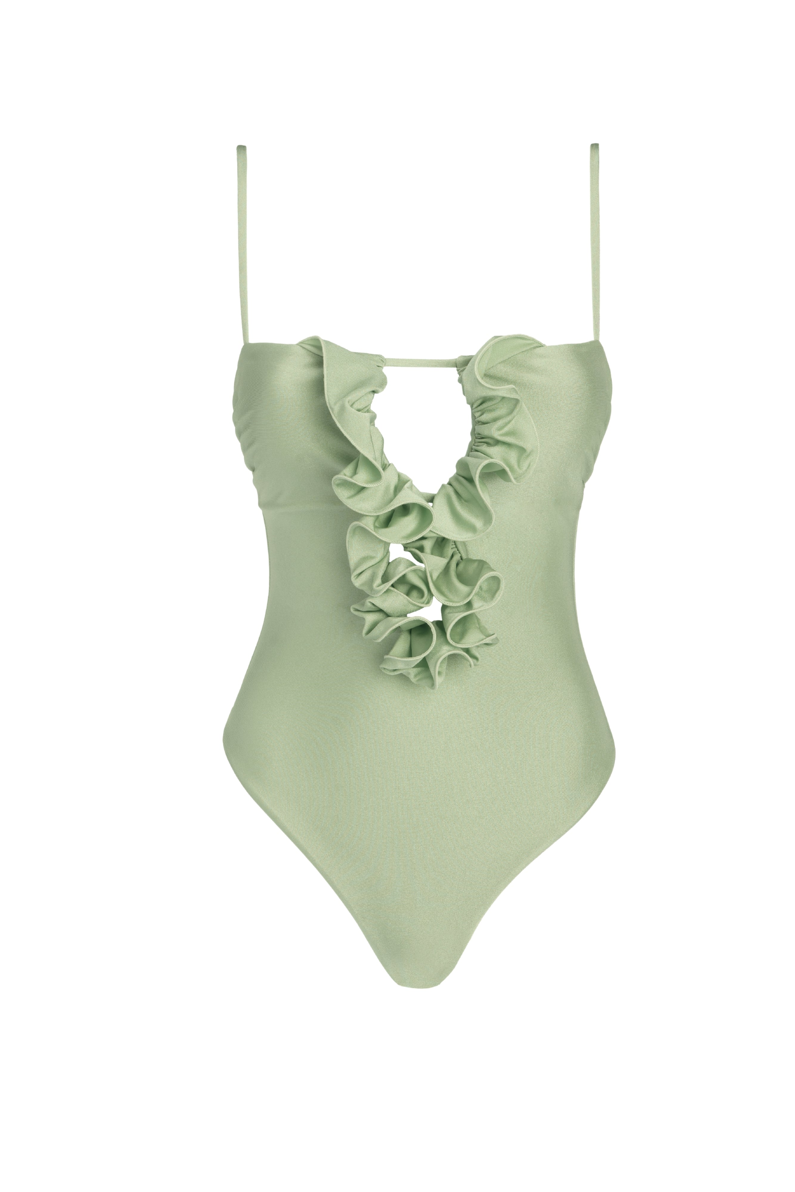 MERMAID ONEPIECE LYCRA PISTACHE