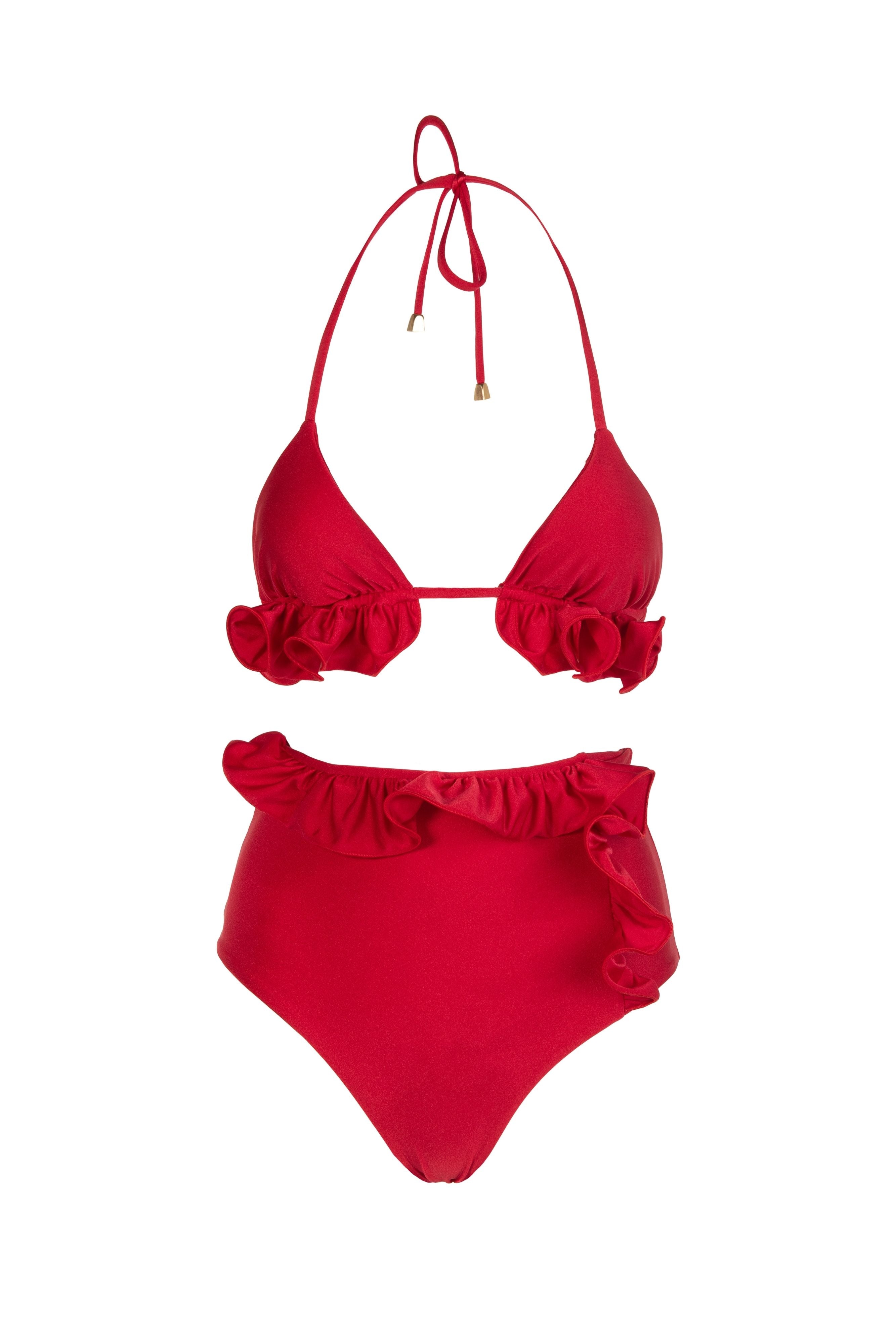 WAVE BIKINI RED