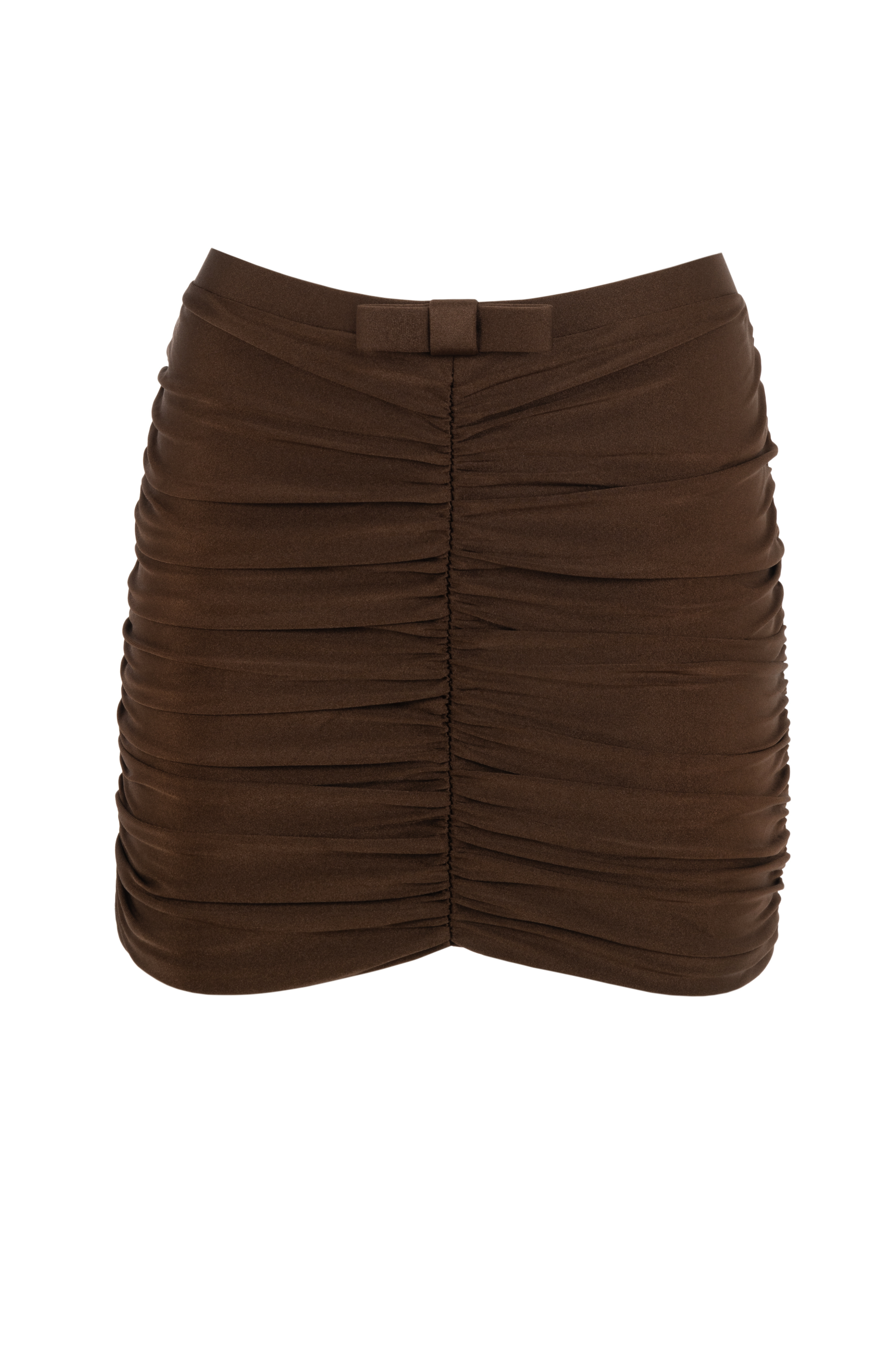 MINI SKIRT VANILLA BROWN