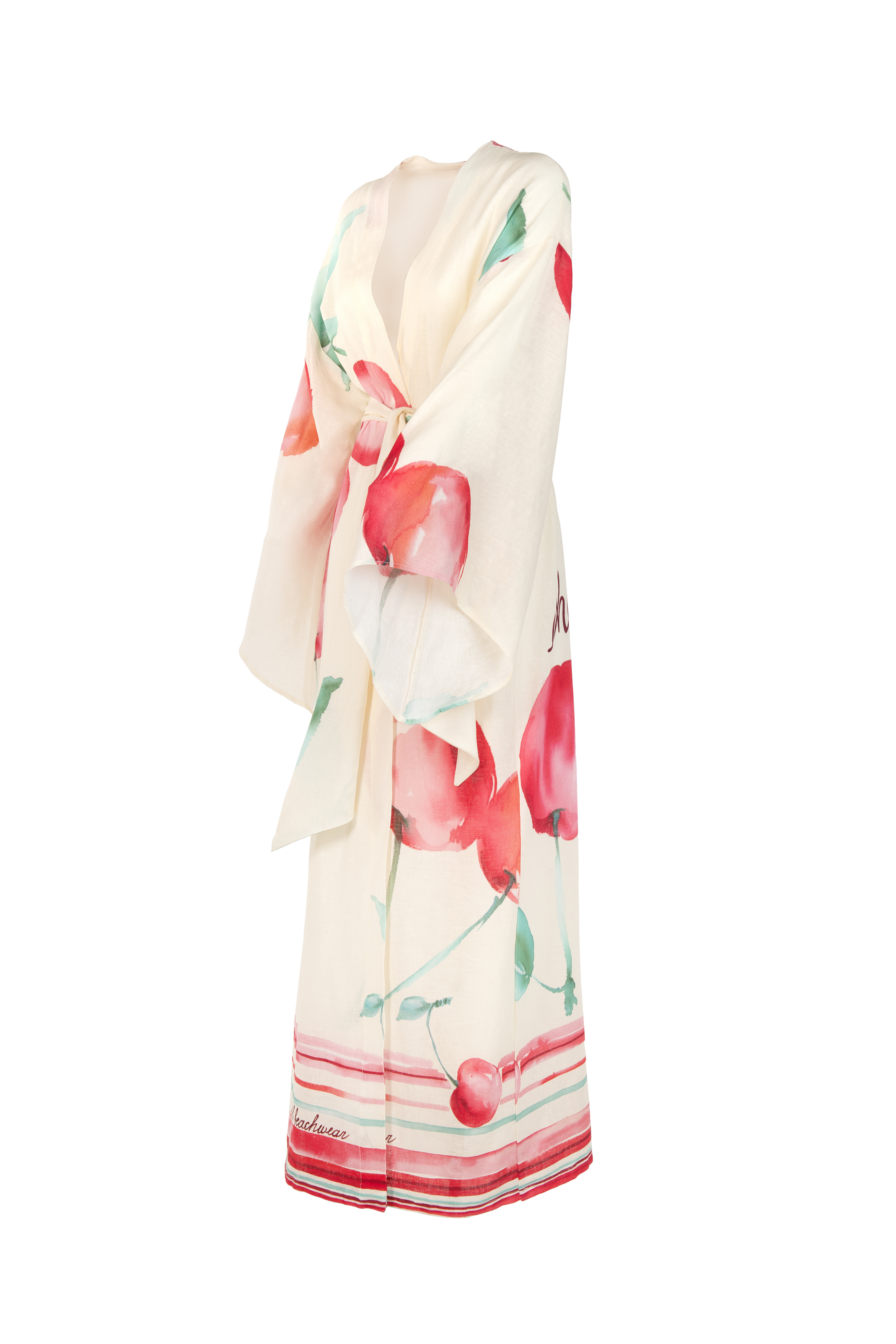 KIMONO MAXI LINO CHERRY