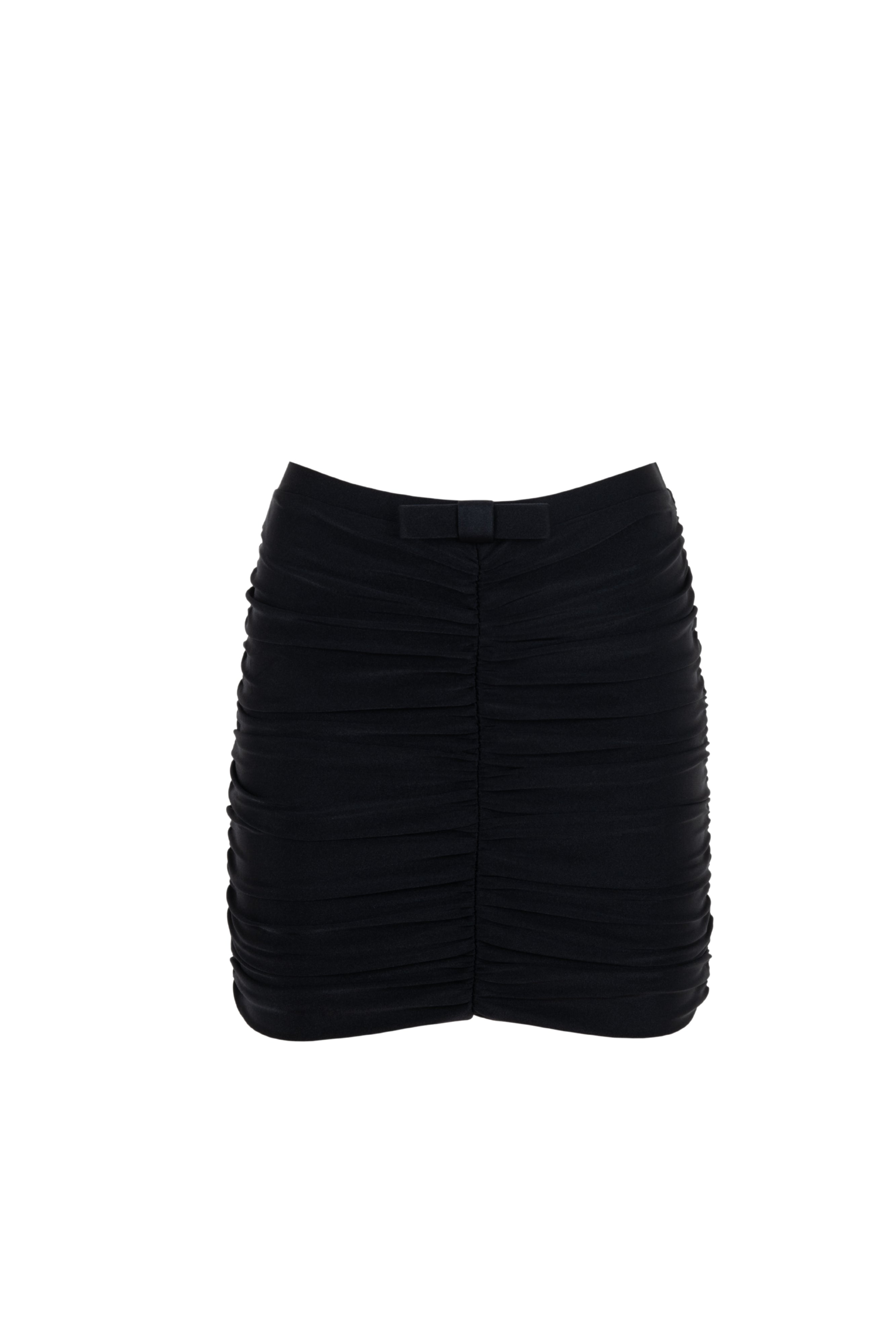 MINI SKIRT VANILLA BLACK