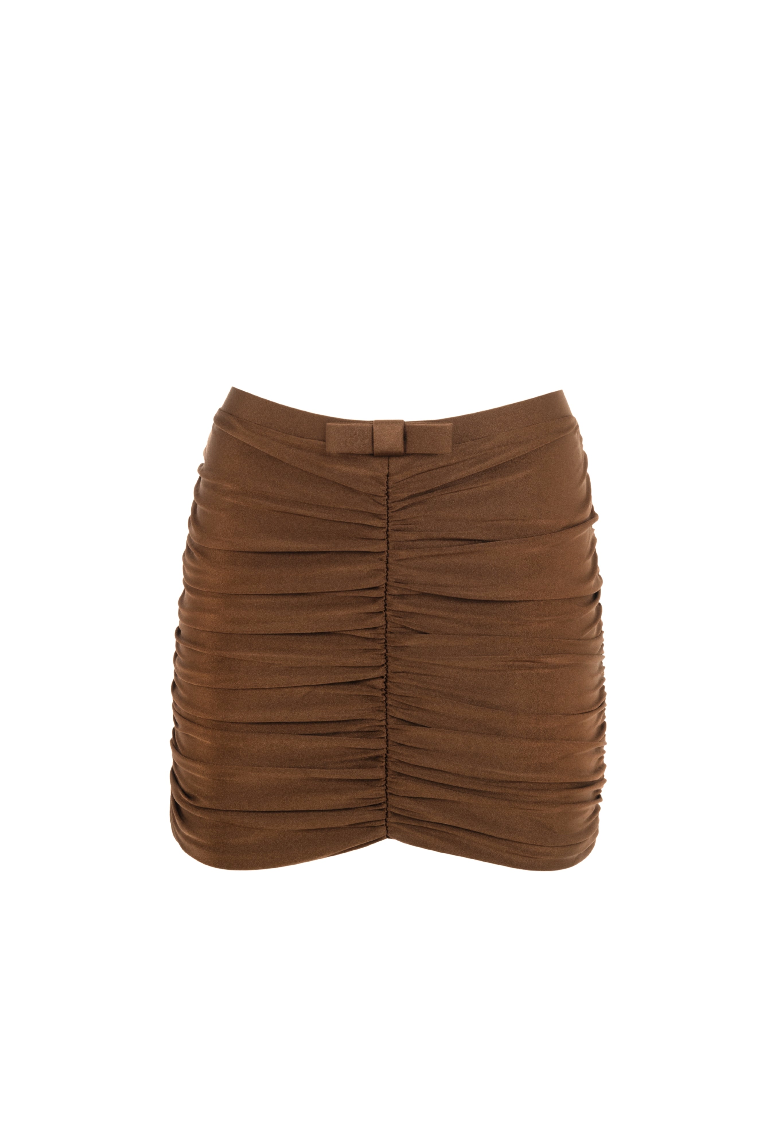 MINI SKIRT VANILLA COCONUT BROWN