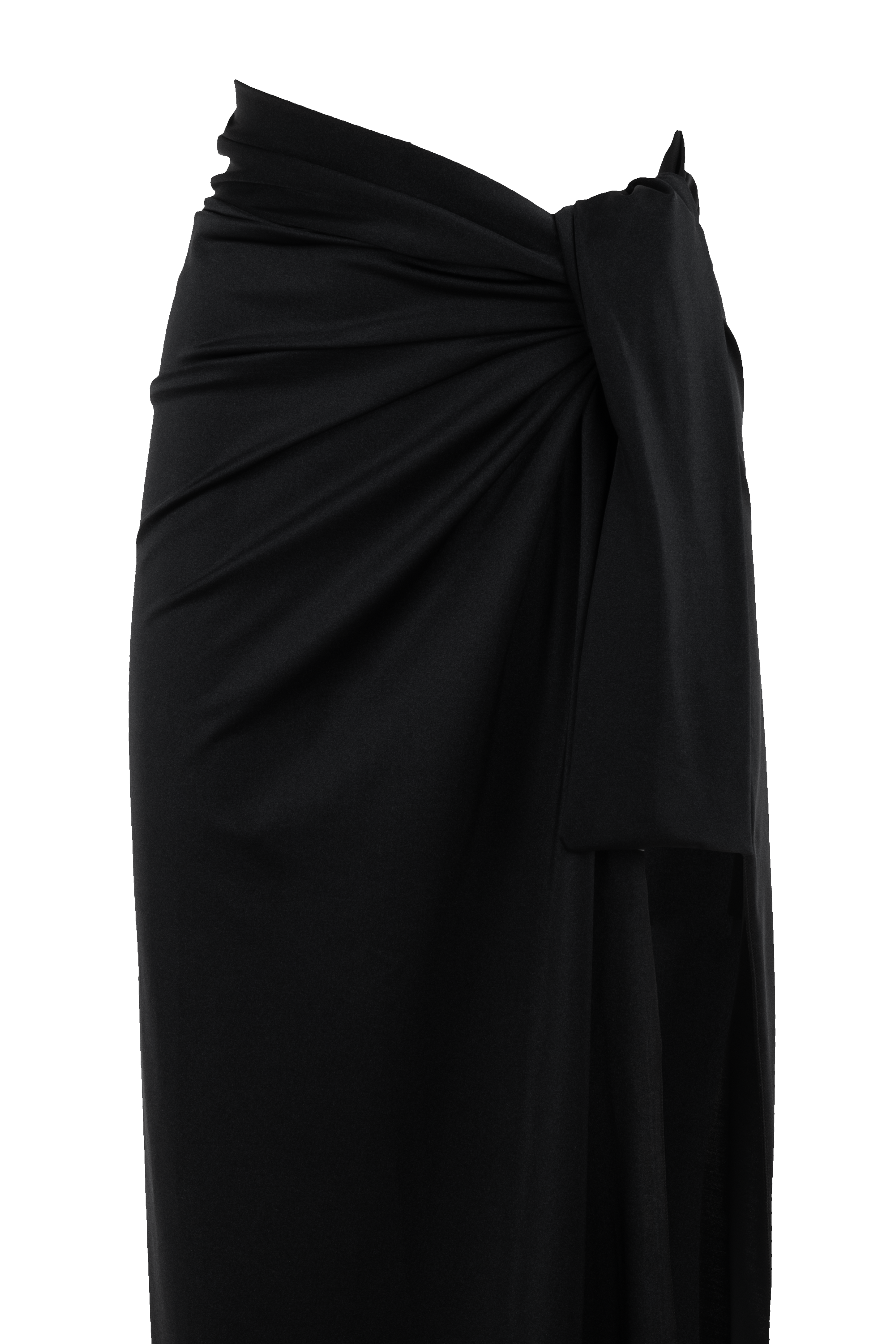 PAREO MIDI LYCRA BLACK