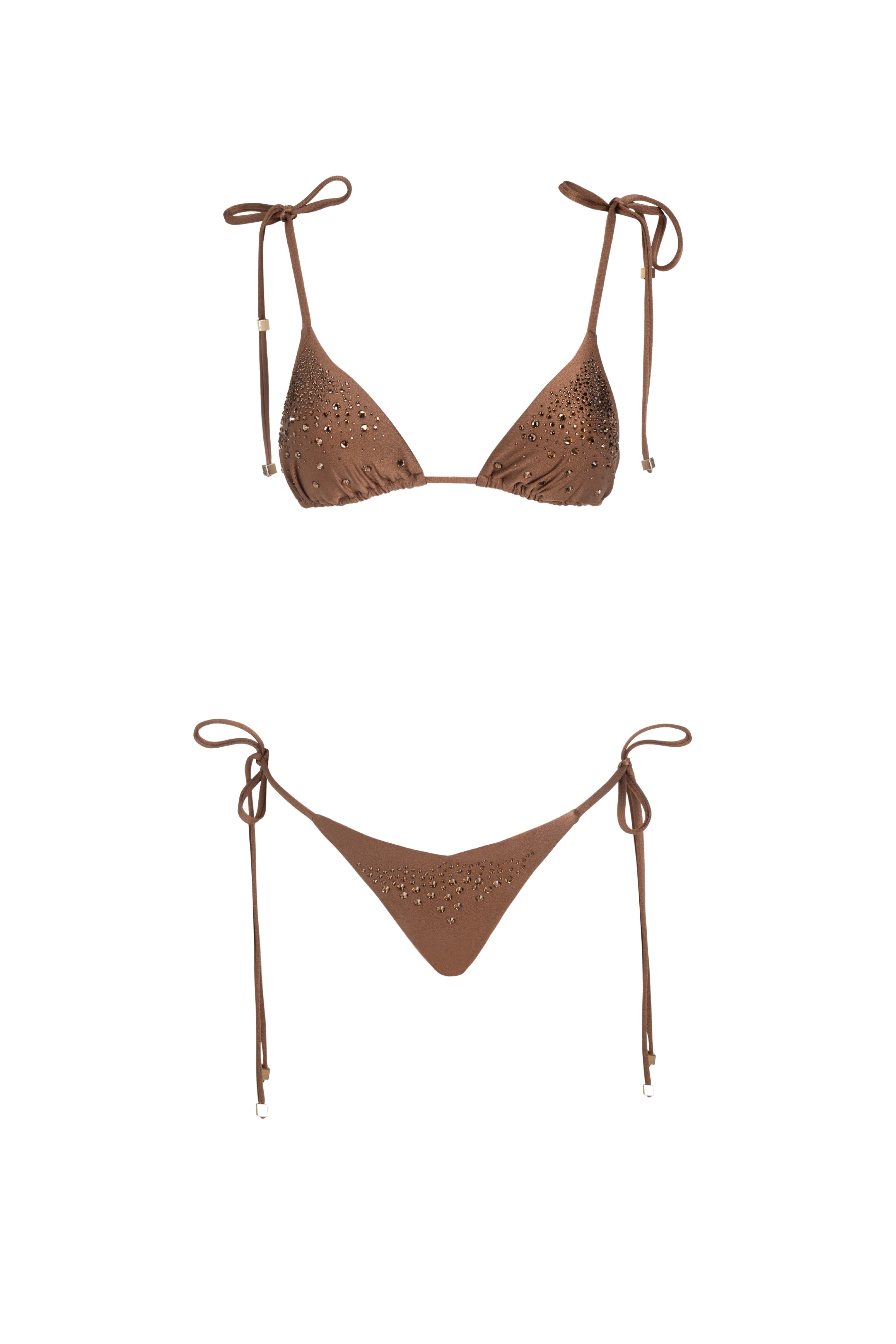 DIAMOND BIKINI COCONUT BROWN