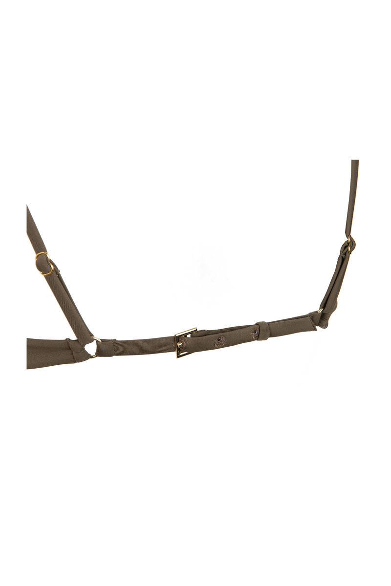 NORA BUCKLES BRALETTE OLIVA - Isabel Beachwear